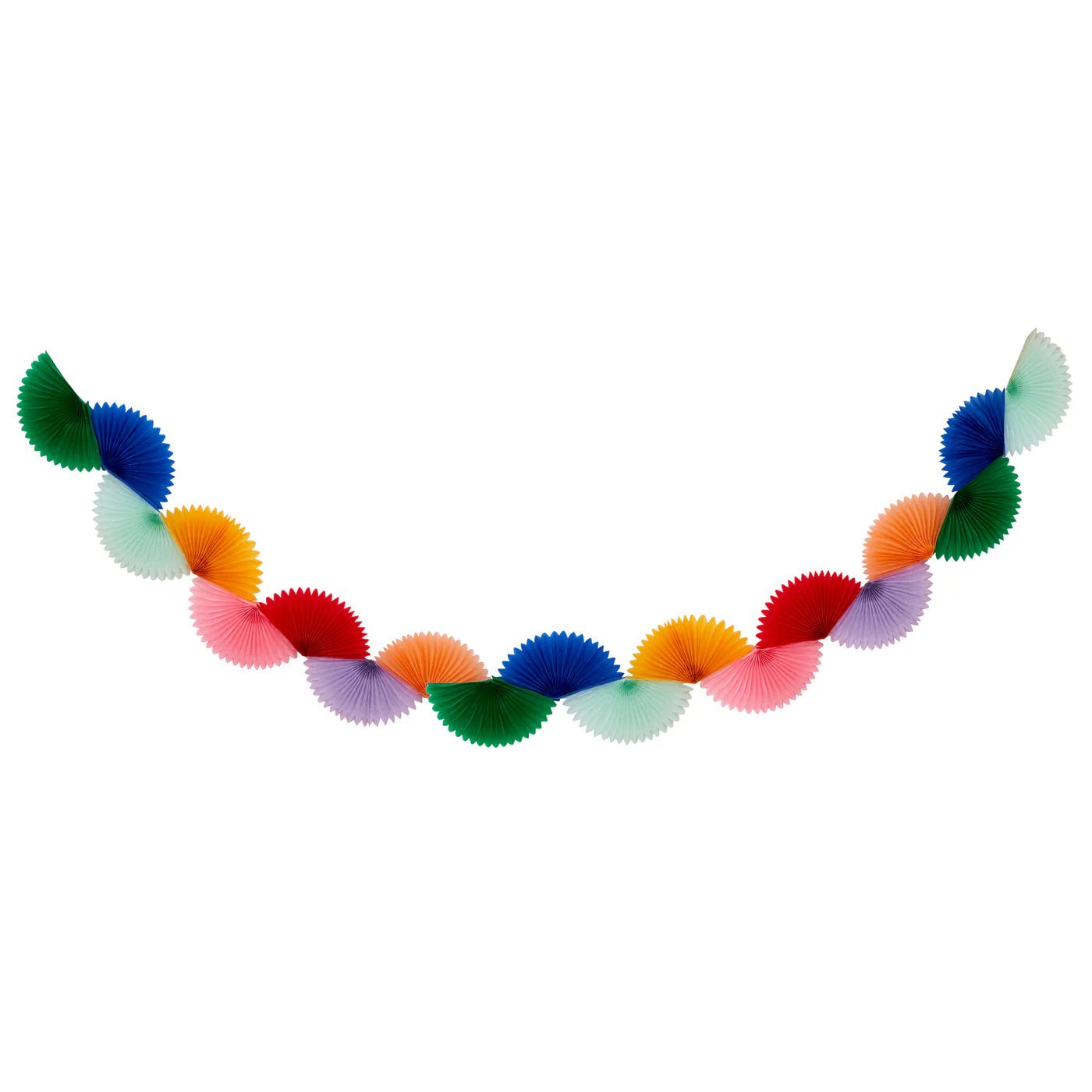 Rainbow Honeycomb Garland