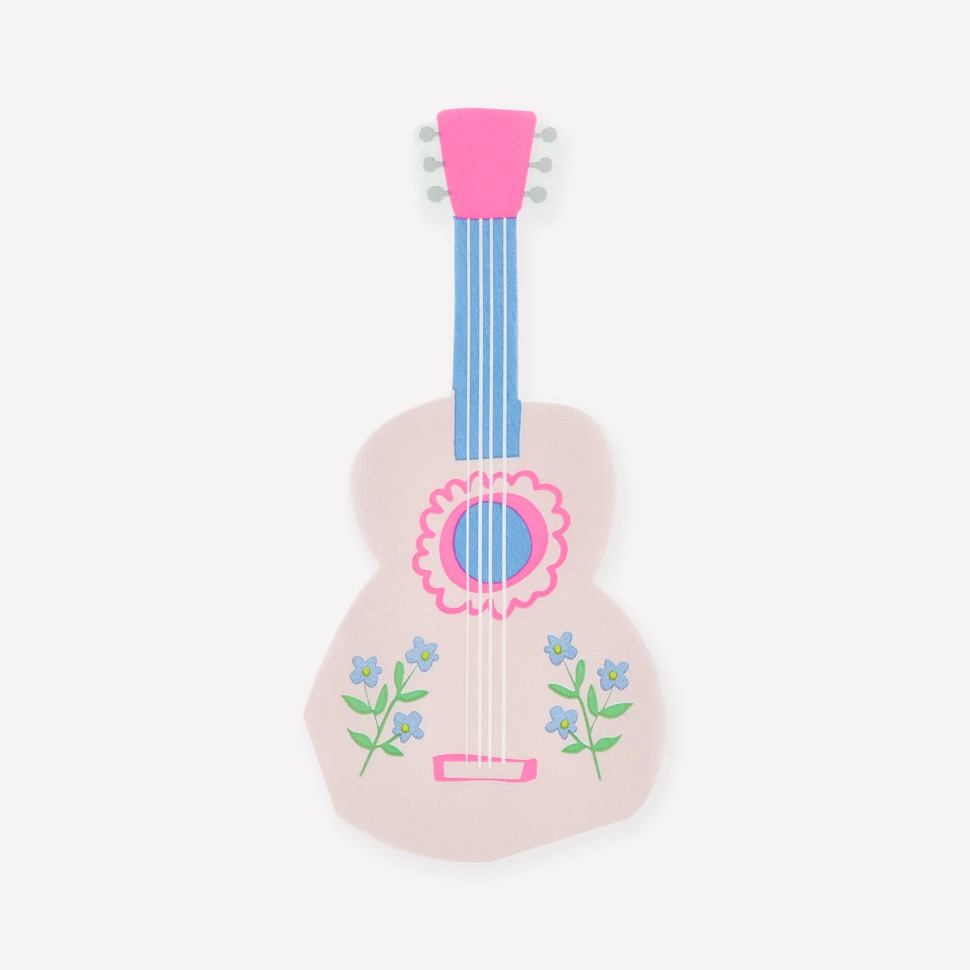 Kitten Club Pink Guitar Napkins