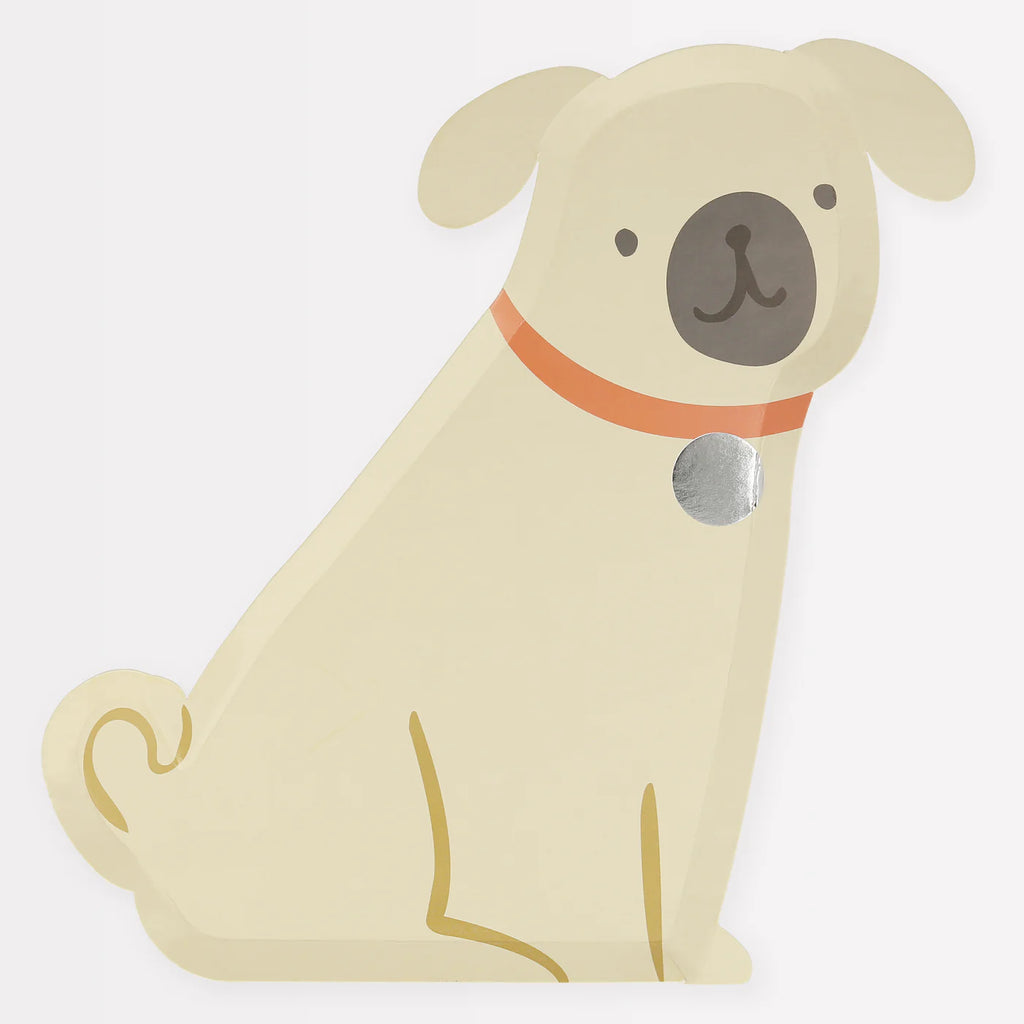 Puppy Pug Plates