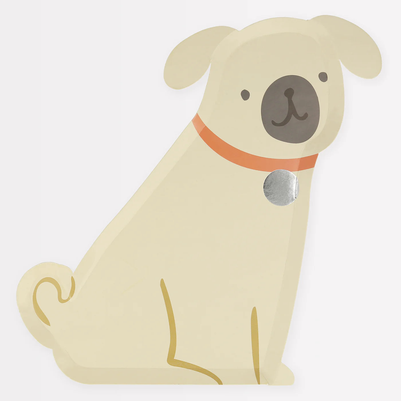 Puppy Pug Plates