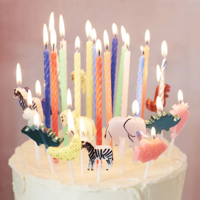 Safari Animals Candles