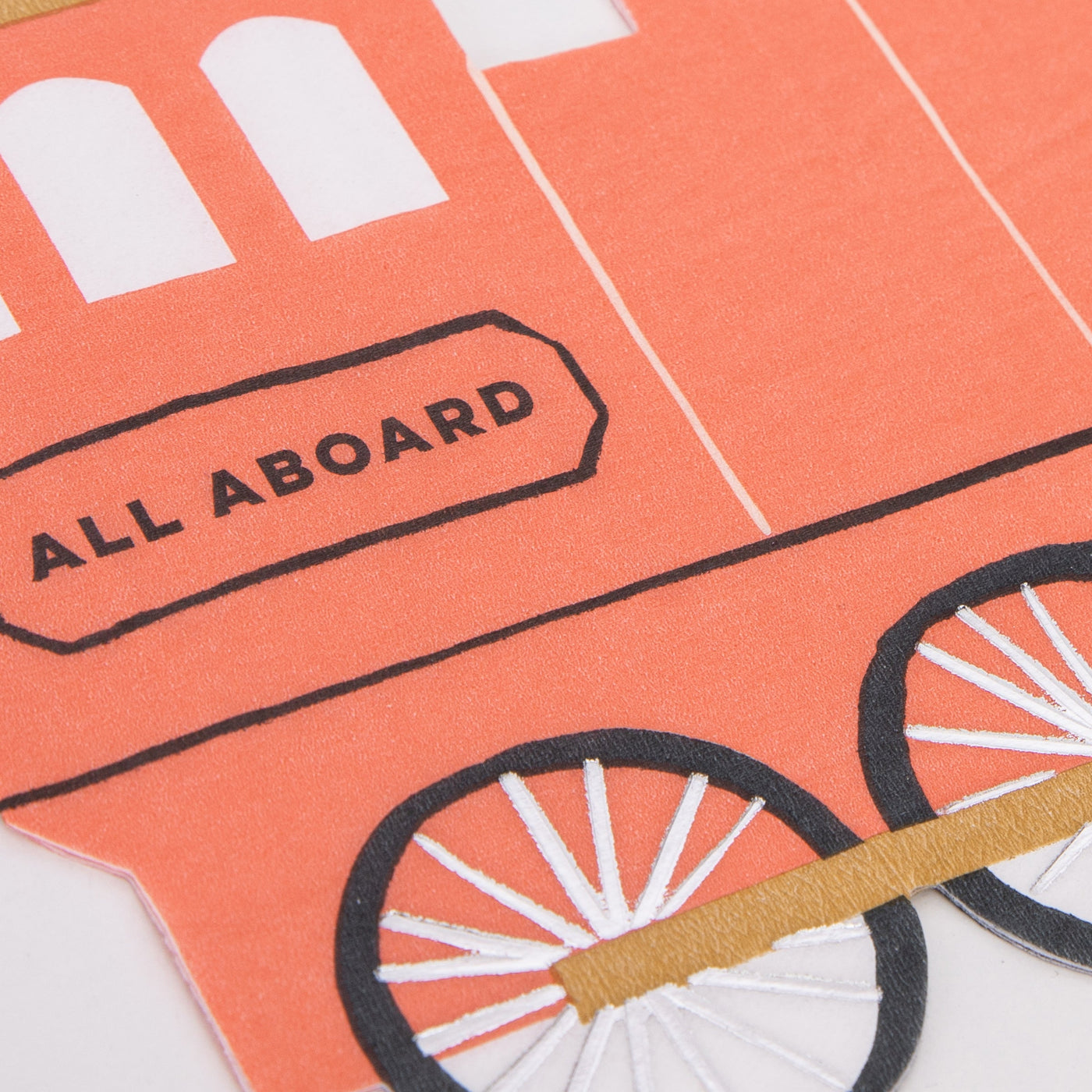 Train Paper Napkins
